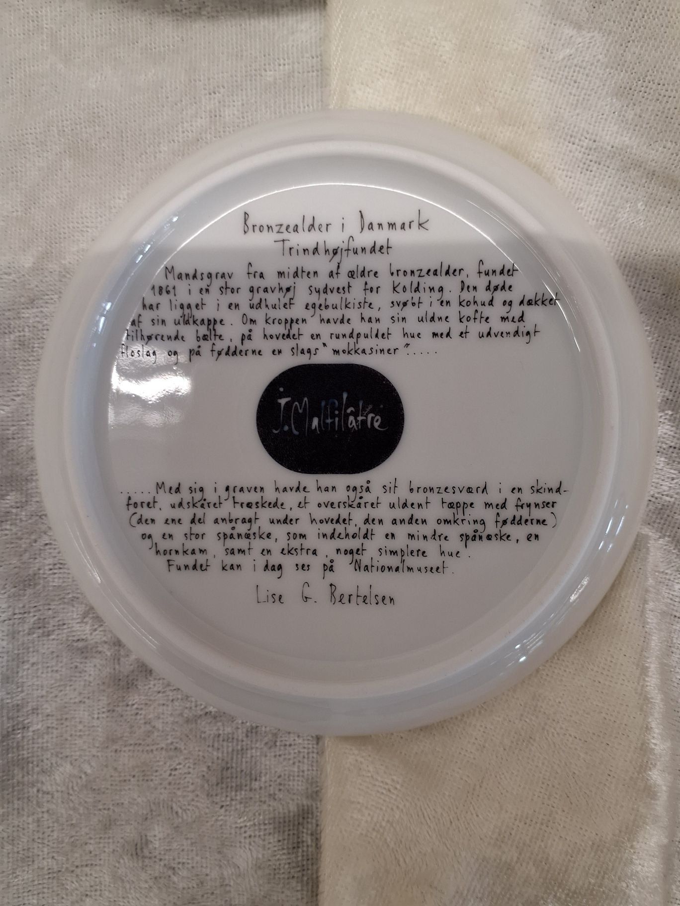 Porcelæns tallerkener